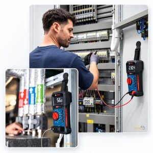Bosch EXPERT EXDM600-17 Dijital Multimetre 600V AC/DC True RMS 0601077200