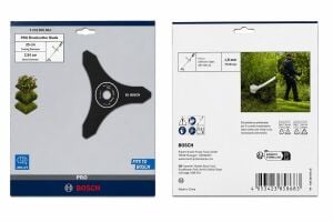 Bosch Pro GFR 18V-25 BH Uyumlu 25 cm 3 Dişli Tırpan Bıçağı F016800664