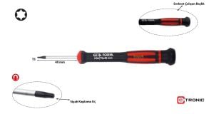 Ceta Form T5 x 40 mm Elektronikçi Torx Tornavida H04-05-040