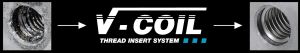 V-Coil M 12x1,75 Tırnaklı 2,0D Helicoil Yay İnox (1 Adet) 07421