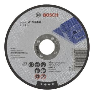 Bosch 125x2,5 mm Expert Metal Kesme Taşı Düz 2608600394