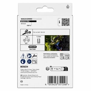 Bosch Pro GKE18V-20 Uyumlu 20 cm Yedek Zincir F016800672