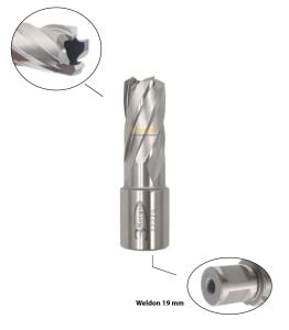 3Keego 16 x 30 mm HSS Manyetik Matkap Ucu SHC30