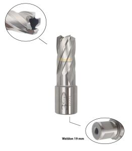 3Keego 16 x 30 mm HSS Manyetik Matkap Ucu SHC30