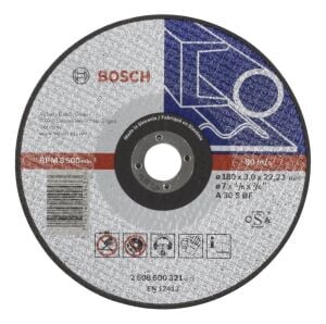 Bosch 180x3 mm Expert Metal Kesme Taşı Düz 2608600321