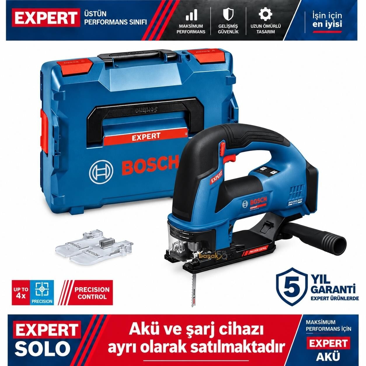 Bosch EXPERT EXST18V-155B 4x Hassas Kesim Akülü Dekupaj Solo 06015B1100