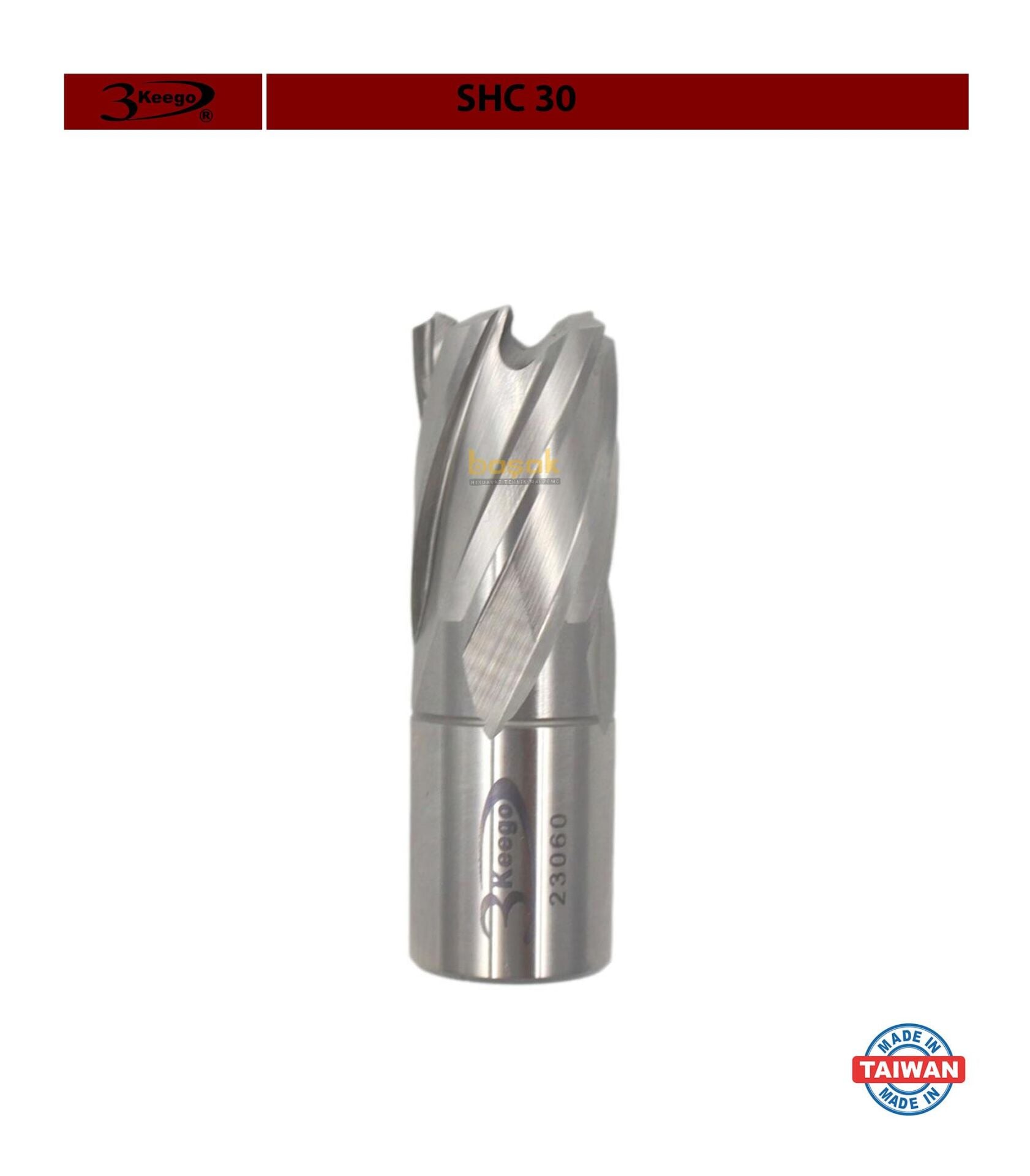 3Keego 19 x 30 mm HSS Manyetik Matkap Ucu SHC30