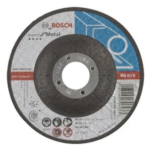 Bosch 115x3 mm Expert Metal Kesme Taşı Bombeli 2608603401