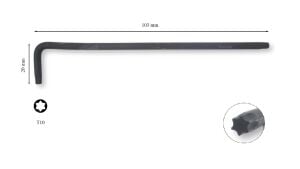 Ceta Form T10 L Uzun Torx Allen (Alyan) Anahtar 710L