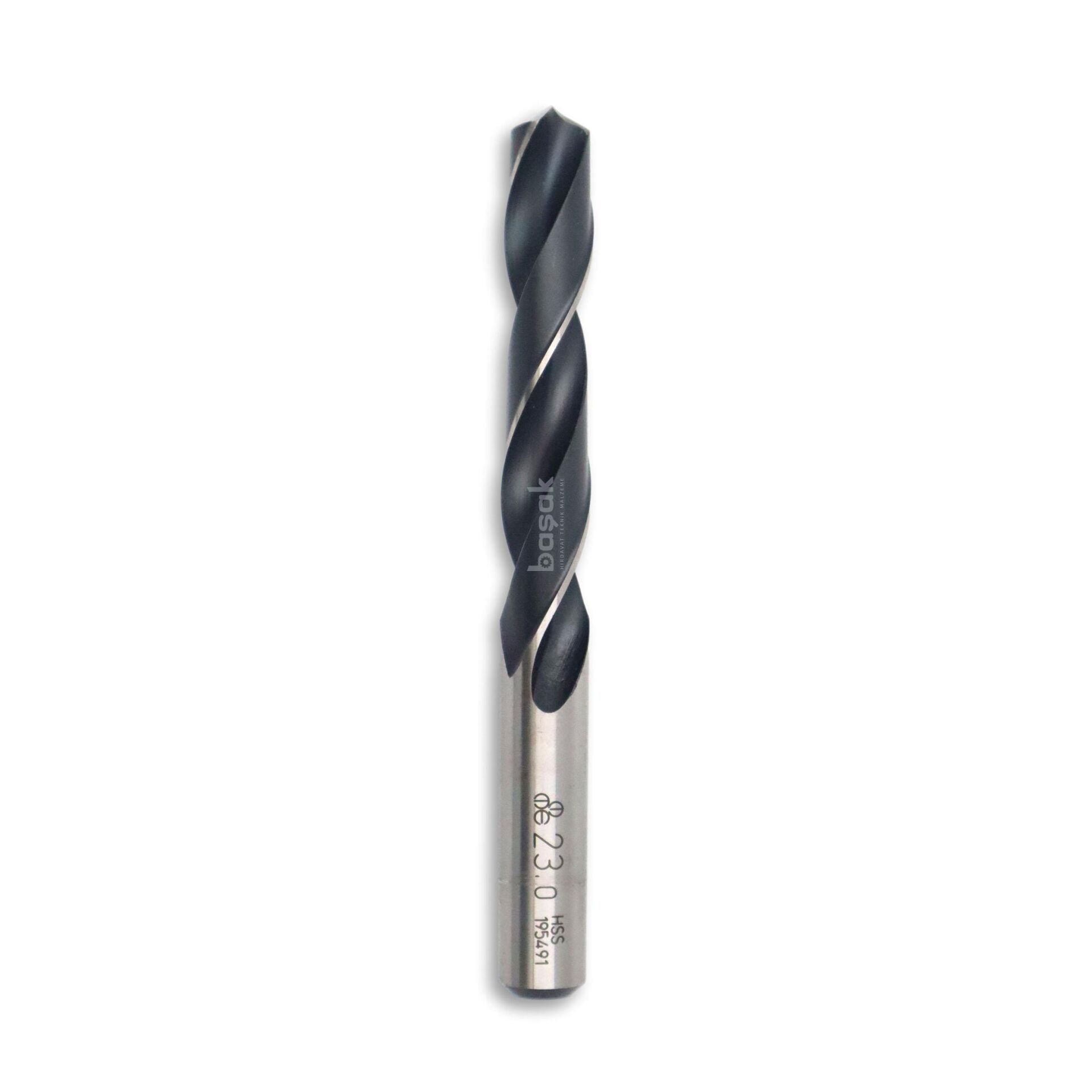 MTE 23 mm Taşlanmış Metal Matkap Ucu HSS DIN 338