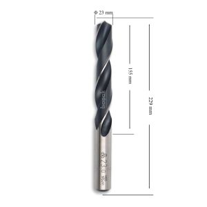 MTE 23 mm Taşlanmış Metal Matkap Ucu HSS DIN 338