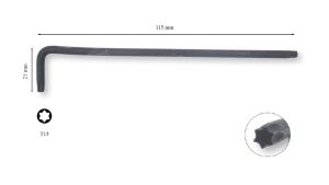 Ceta Form T15 L Uzun Torx Allen (Alyan) Anahtar 715L
