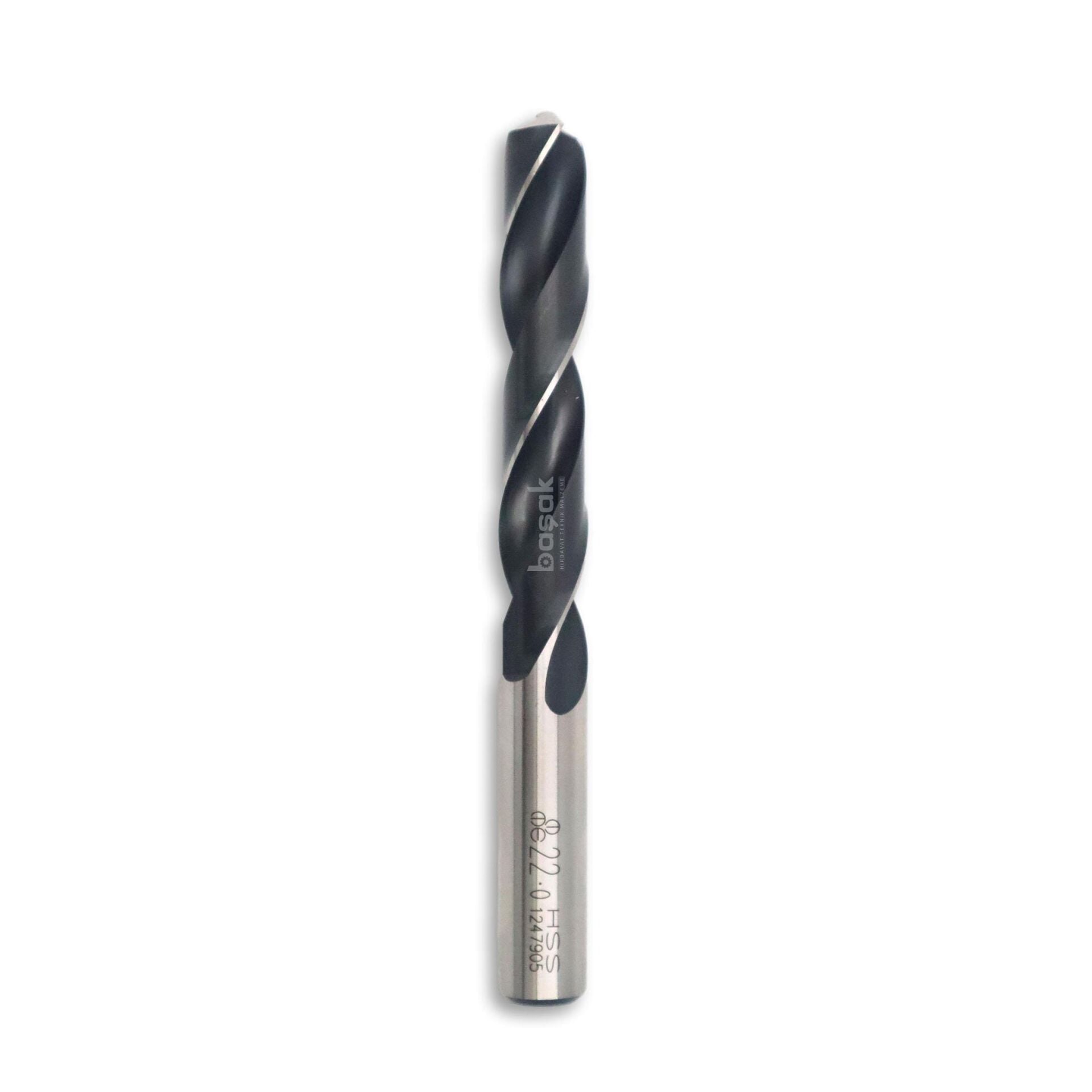 MTE 22 mm Taşlanmış Metal Matkap Ucu HSS DIN 338