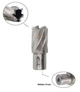 3Keego 23 x 30 mm HSS Manyetik Matkap Ucu SHC30