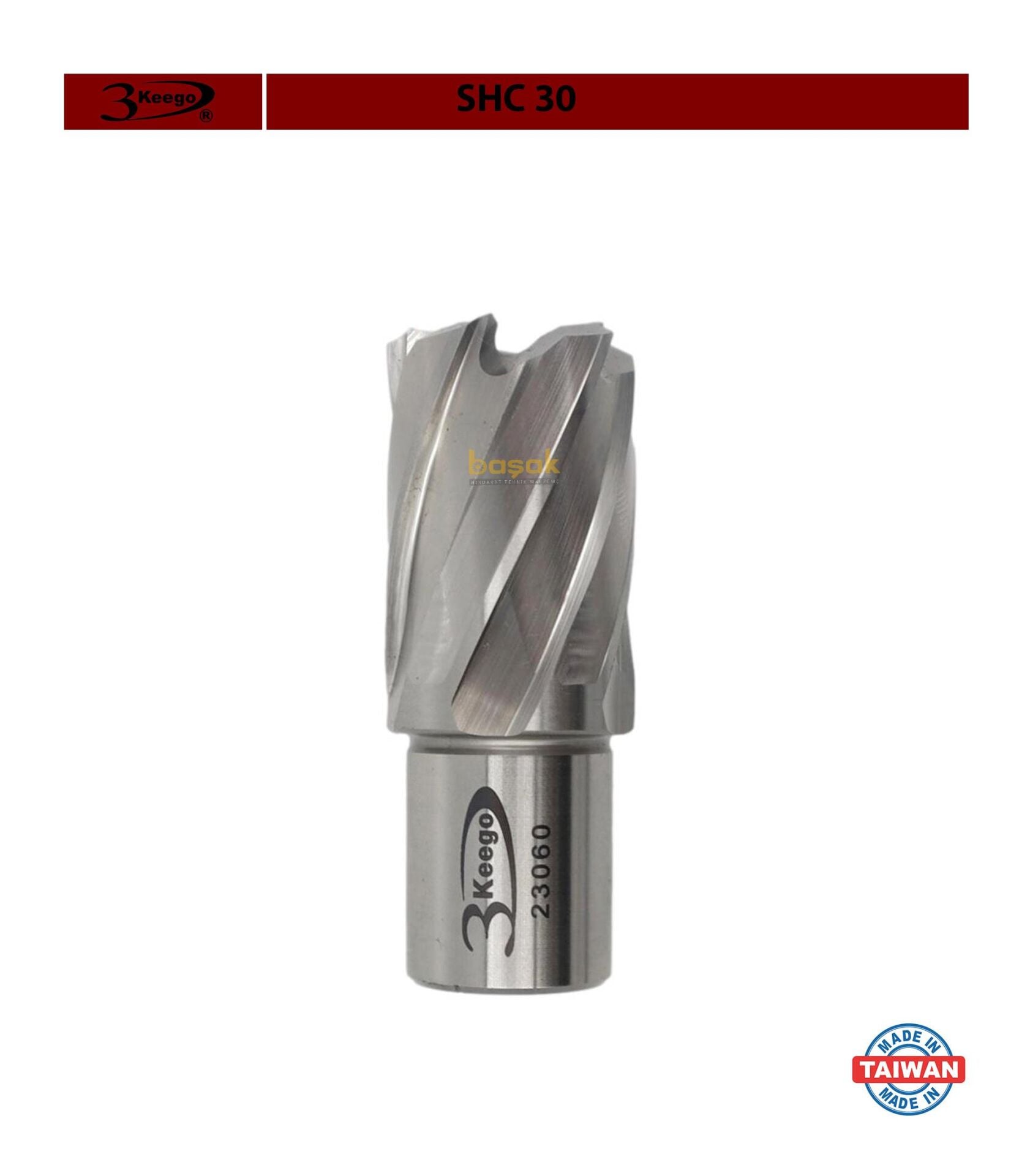 3Keego 23 x 30 mm HSS Manyetik Matkap Ucu SHC30