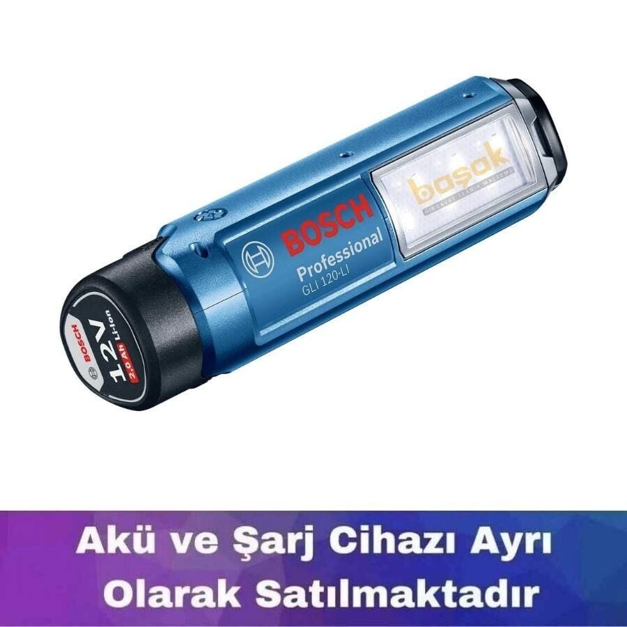 Bosch GLI 12V-300 Akülü Fener (Akü ve Şarj Yoktur) 06014A1000