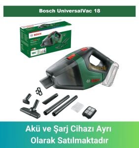 Bosch UniversalVac 18 (Akü ve Şarj Yoktur) 06033B9102
