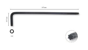 Ceta Form T25 L Uzun Torx Allen (Alyan) Anahtar 725L