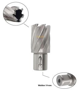 3Keego 25 x 30 mm HSS Manyetik Matkap Ucu SHC30