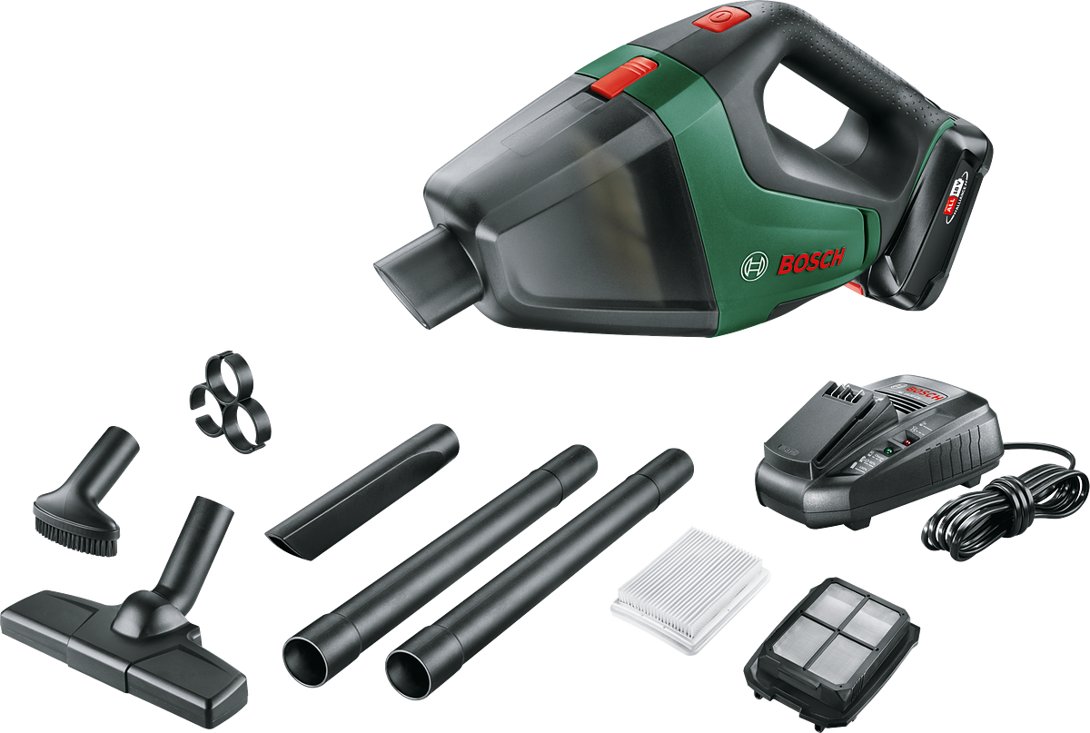 Bosch UniversalVac 18 2,5Ah Tek Akülü Süpürge 06033B9103