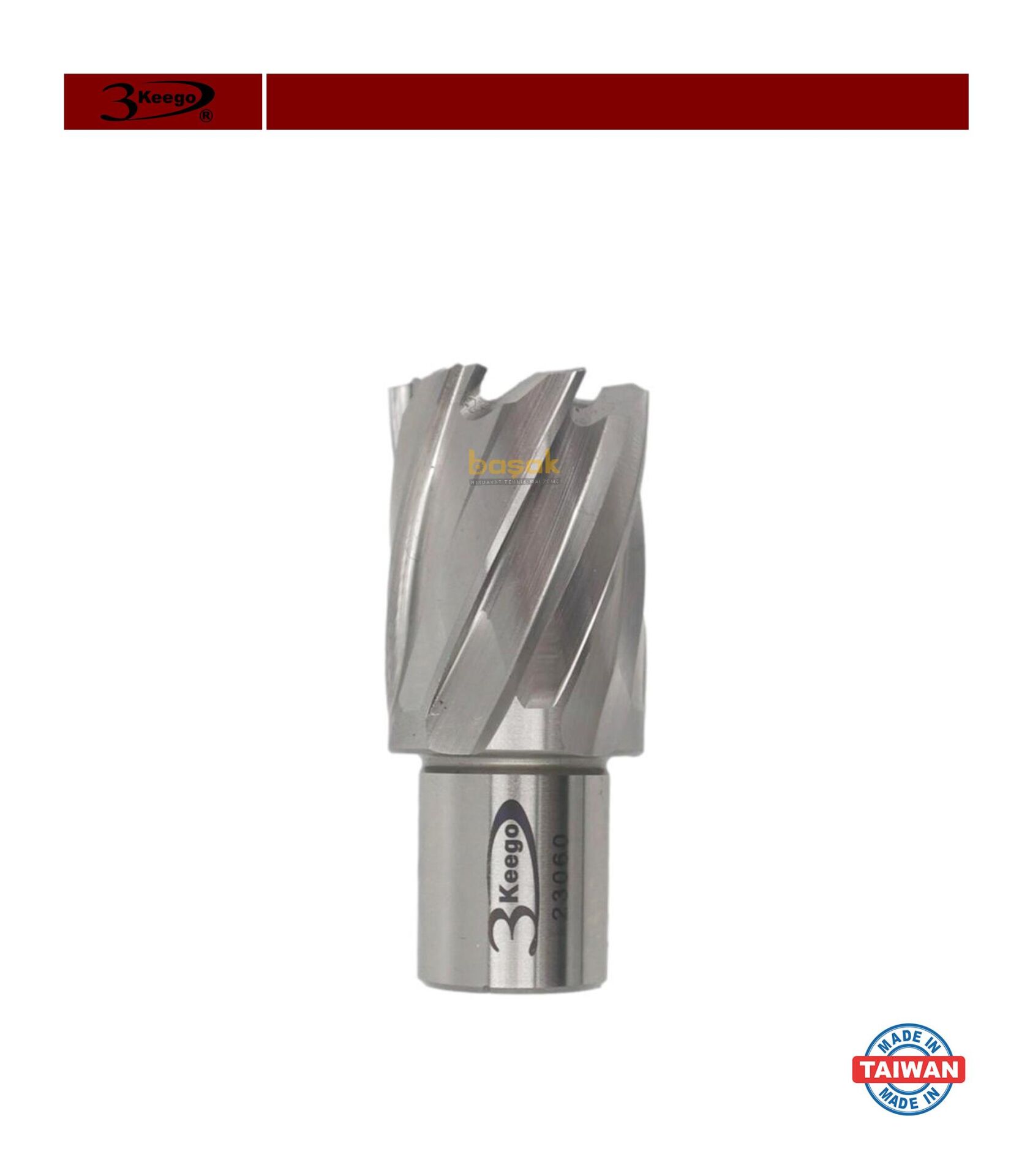 3Keego 26 x 30 mm HSS Manyetik Matkap Ucu SHC30