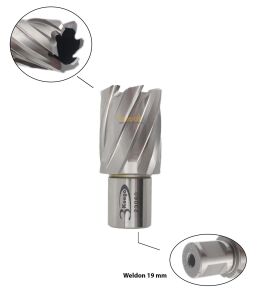 3Keego 26 x 30 mm HSS Manyetik Matkap Ucu SHC30