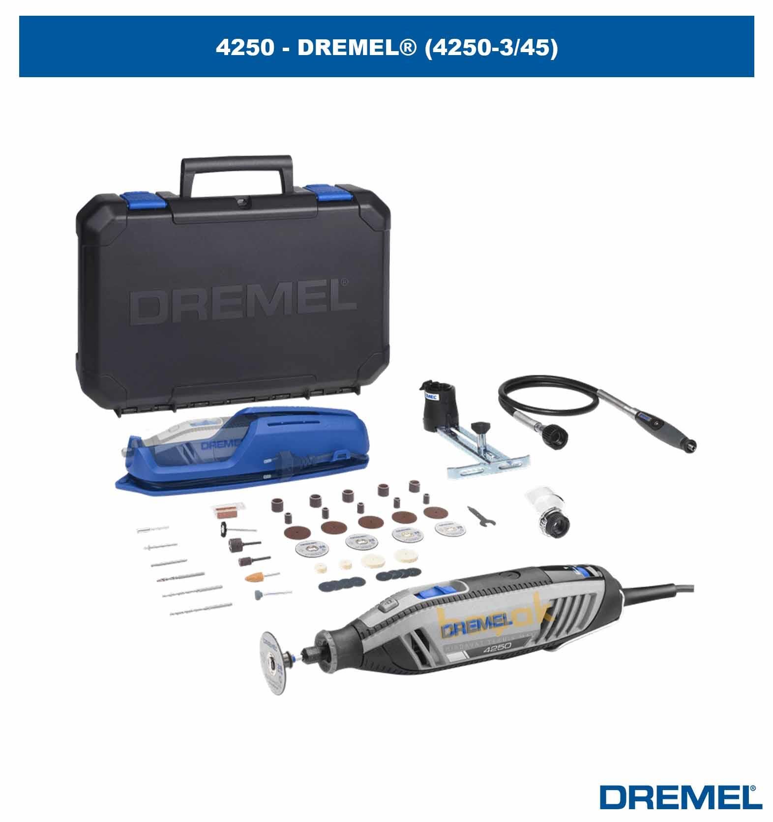 Dremel 4250-3 EZ Speedclic dahil 45 Aks. 175W El Motoru F0134250JF