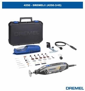 Dremel 4250-3 EZ Speedclic dahil 45 Aks. 175W El Motoru F0134250JF