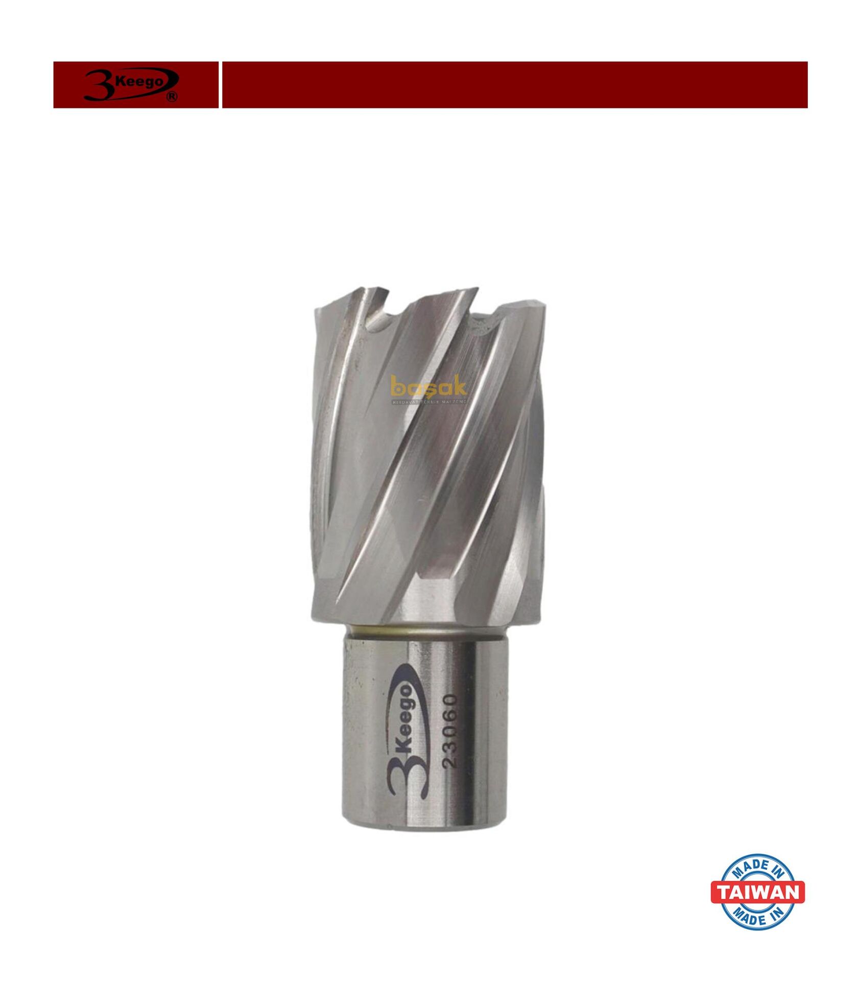 3Keego 27 x 30 mm HSS Manyetik Matkap Ucu SHC30