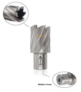 3Keego 27 x 30 mm HSS Manyetik Matkap Ucu SHC30