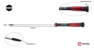 Ceta Form 3 x 150 mm Elektronikçi Düz Tornavida H01-30-150
