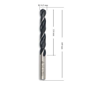 MTE 14,5 mm Taşlanmış Metal Matkap Ucu HSS DIN 338