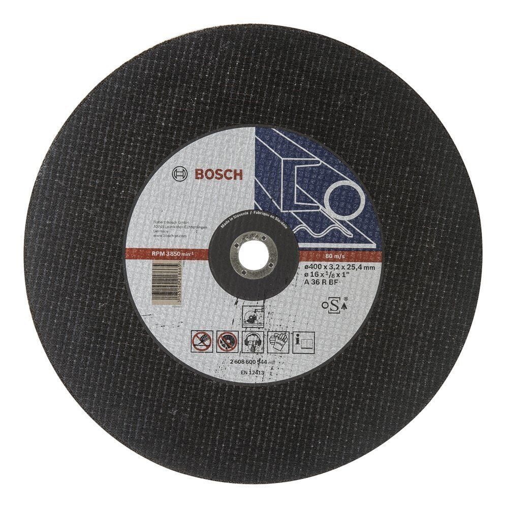 Bosch 400 mm Expert Metal Kesme Taşı Düz 2608600544