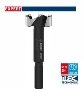 Bosch Expert 25 mm Sert Ahşap Menteşe Yeri Açma Ucu 2608901830