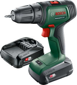 Bosch UniversalDrill 18 (2x 1,5Ah) Çift Akülü 06039D4002