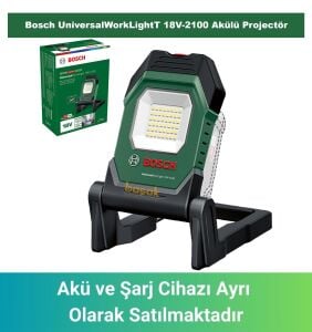 Bosch UniversalWorkLightT 18V-2100 Akülü Projectör (Akü ve Şarj Yoktur) 06039A1300
