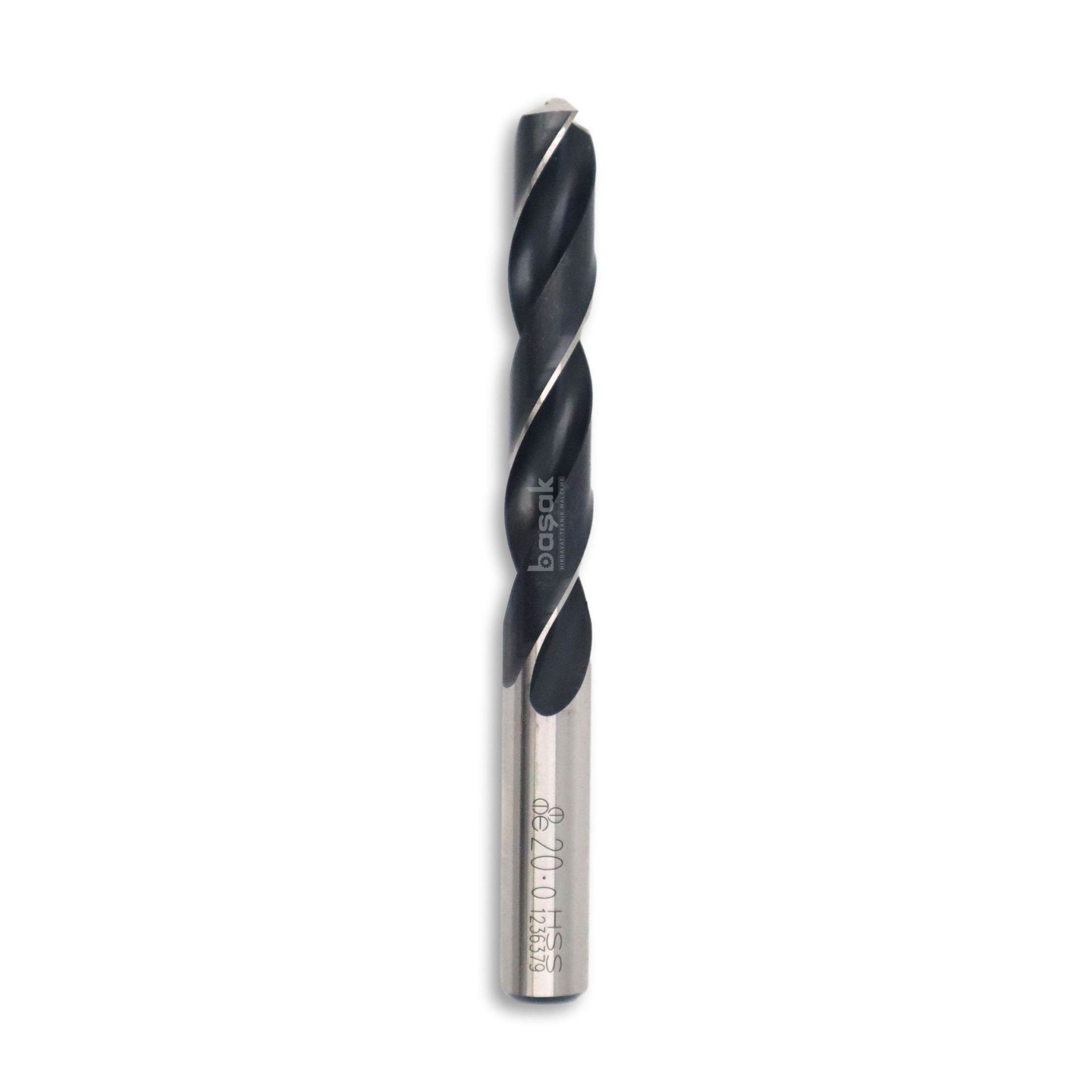 MTE 20 mm Taşlanmış Metal Matkap Ucu HSS DIN 338