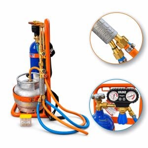 Yıldız El Tipi Oksijen LPG (Boş) Mobil Kesme Seti 554416P-ECO