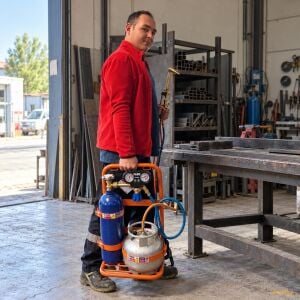 Yıldız El Tipi Oksijen LPG (Boş) Mobil Kesme Seti 554416P-ECO