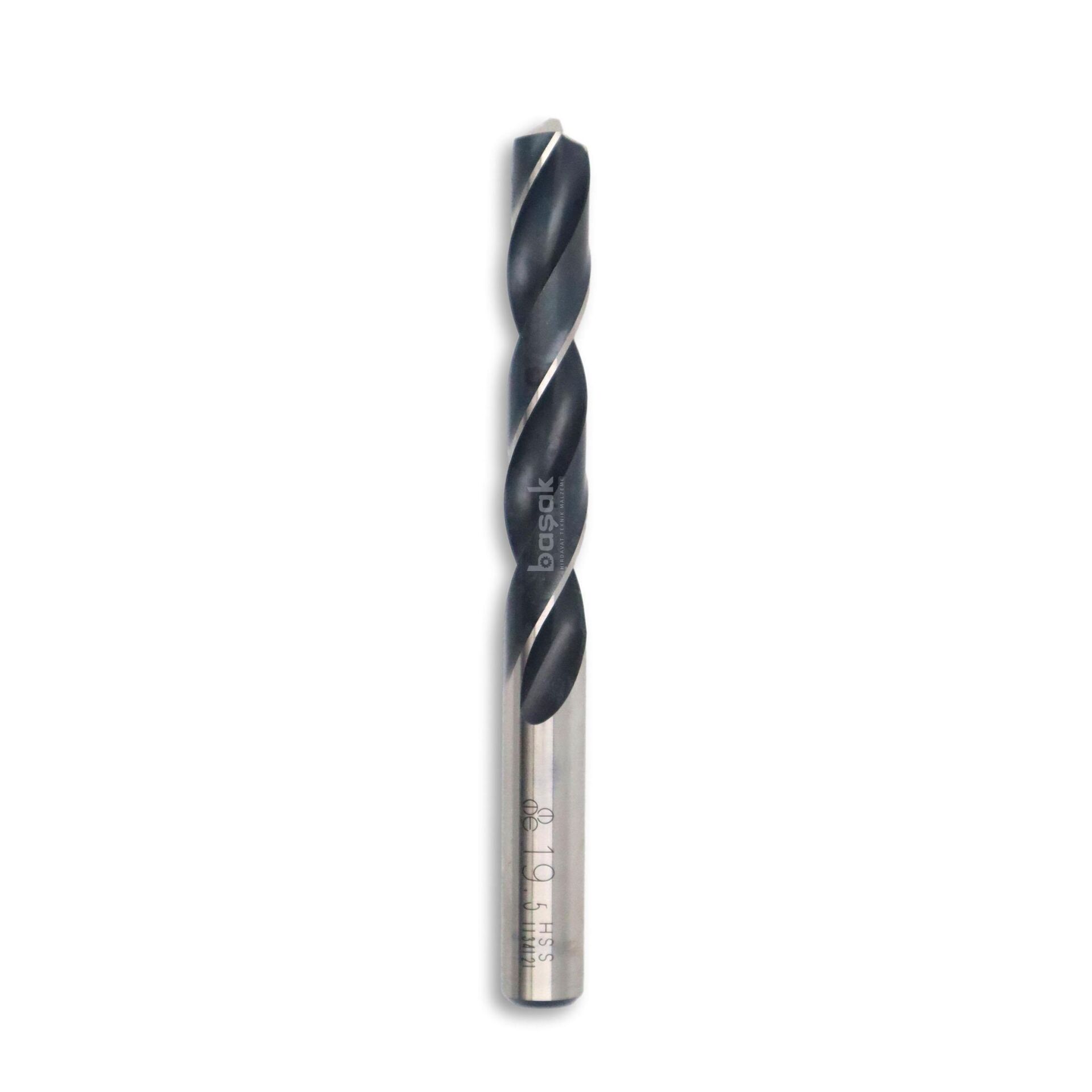 MTE 19,5 mm Taşlanmış Metal Matkap Ucu HSS DIN 338