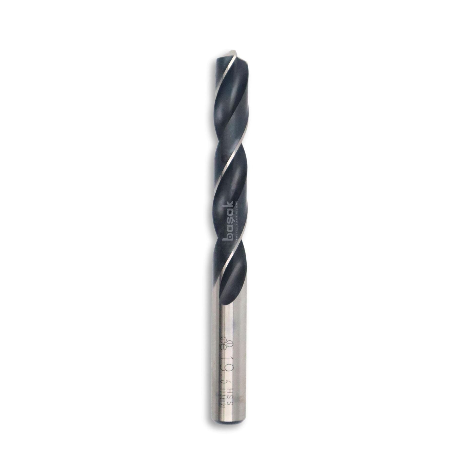 MTE 19,5 mm Taşlanmış Metal Matkap Ucu HSS DIN 338