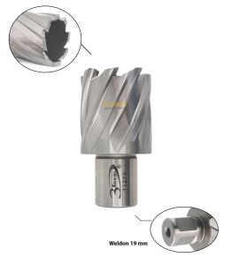 3Keego 32 x 30 mm HSS Manyetik Matkap Ucu SHC30