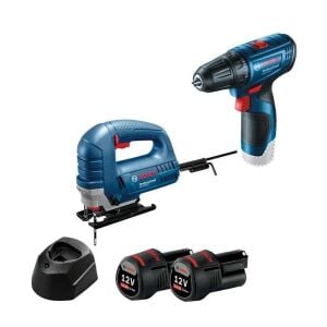 Bosch GST 8000 E+GSR 120 LI Dekupaj ve Akülü Vidalama Seti 0615990M8N