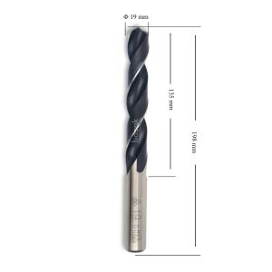 MTE 19 mm Taşlanmış Metal Matkap Ucu HSS DIN 338