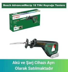Bosch AdvancedRecip 18 (Akü ve Şarj Yoktur) Tilki Kuyruğu Testere 06033B2402