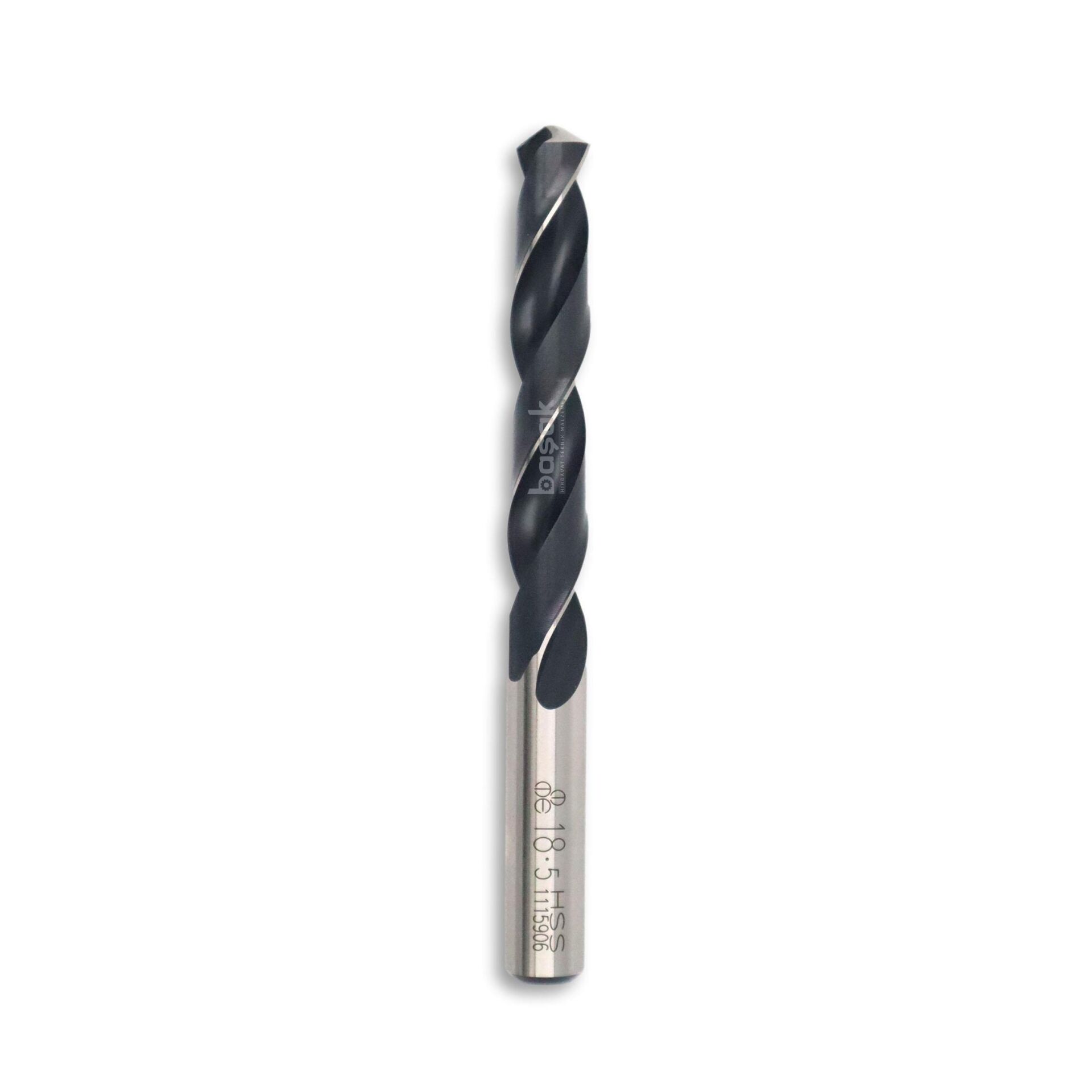 MTE 18,5 mm Taşlanmış Metal Matkap Ucu HSS DIN 338
