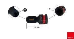 Ceta Form 1/4'' Bits Tutucu Darbeli Lokma H 1/4'' BT/8001QR