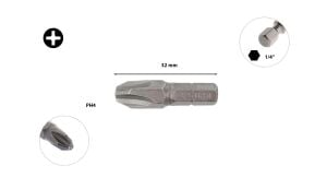 Ceta Form PH4 x 32 mm Yıldız Bits Uç CB/254