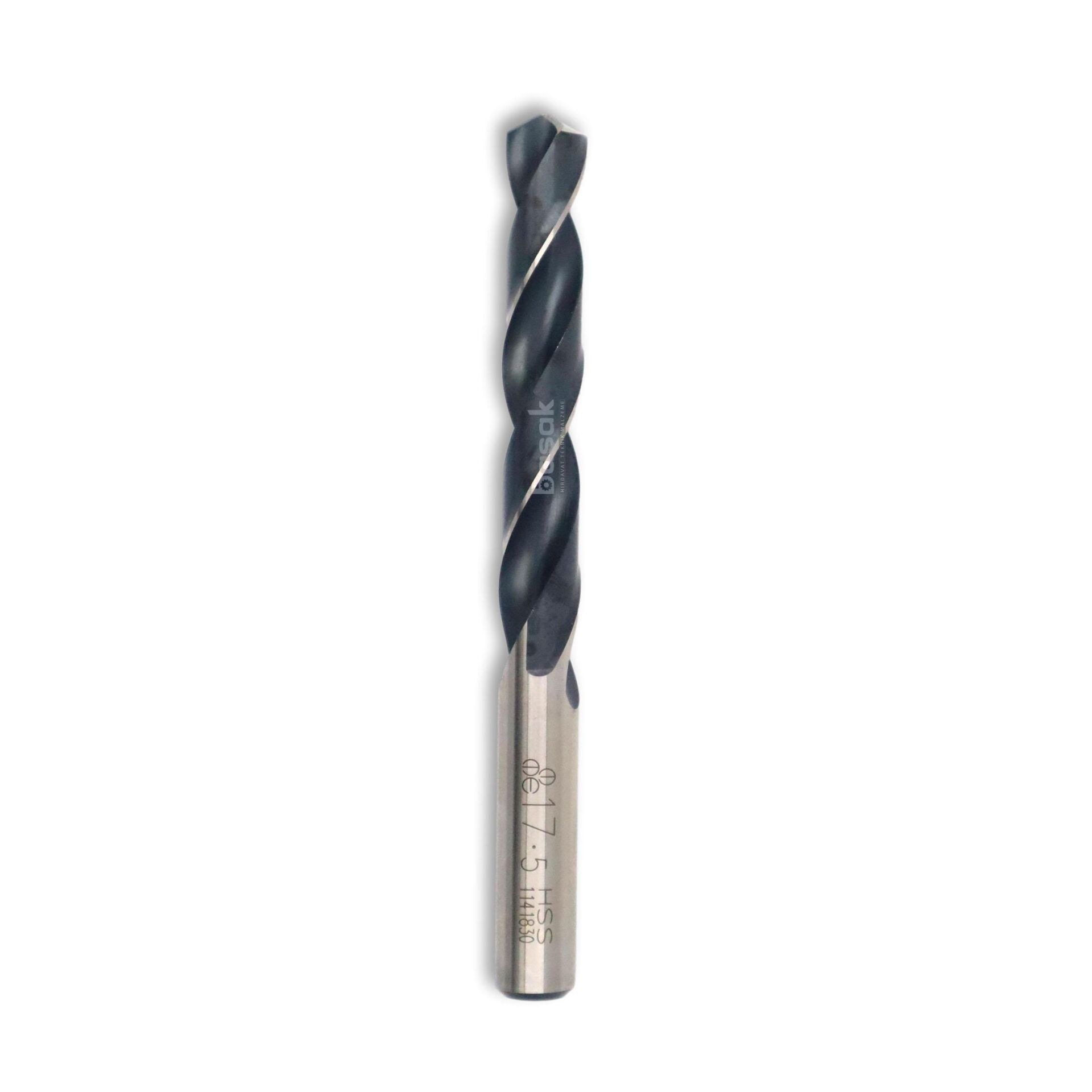MTE 17,5 mm Taşlanmış Metal Matkap Ucu HSS DIN 338