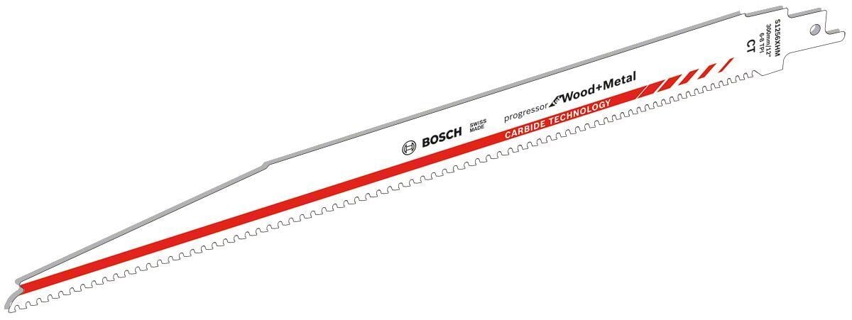 Bosch S 1256 XHM 250mm 10'lu Ahşap-Metal Ağır Hizmet Panter Testere 2608653283